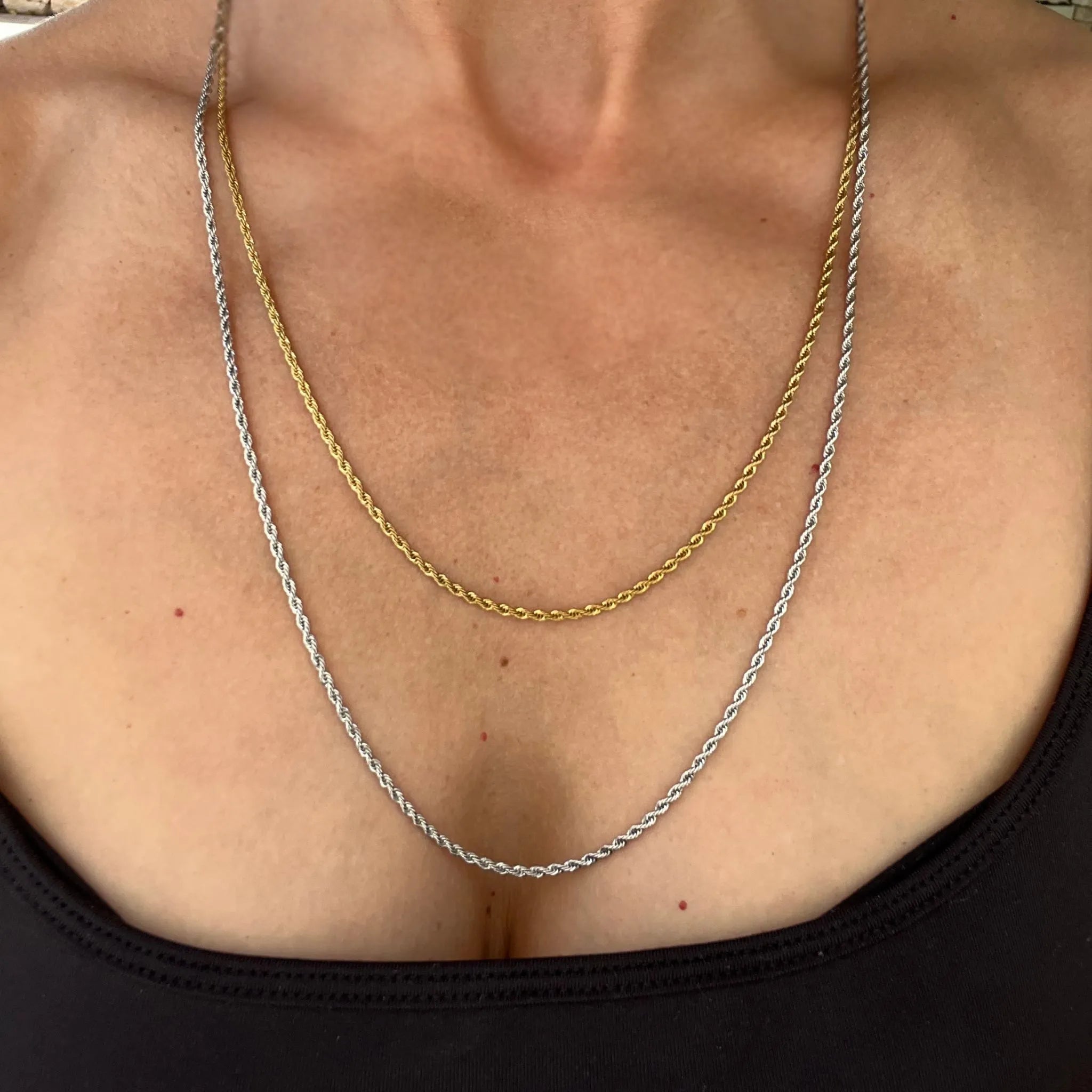 Elegante geflochtene Kette