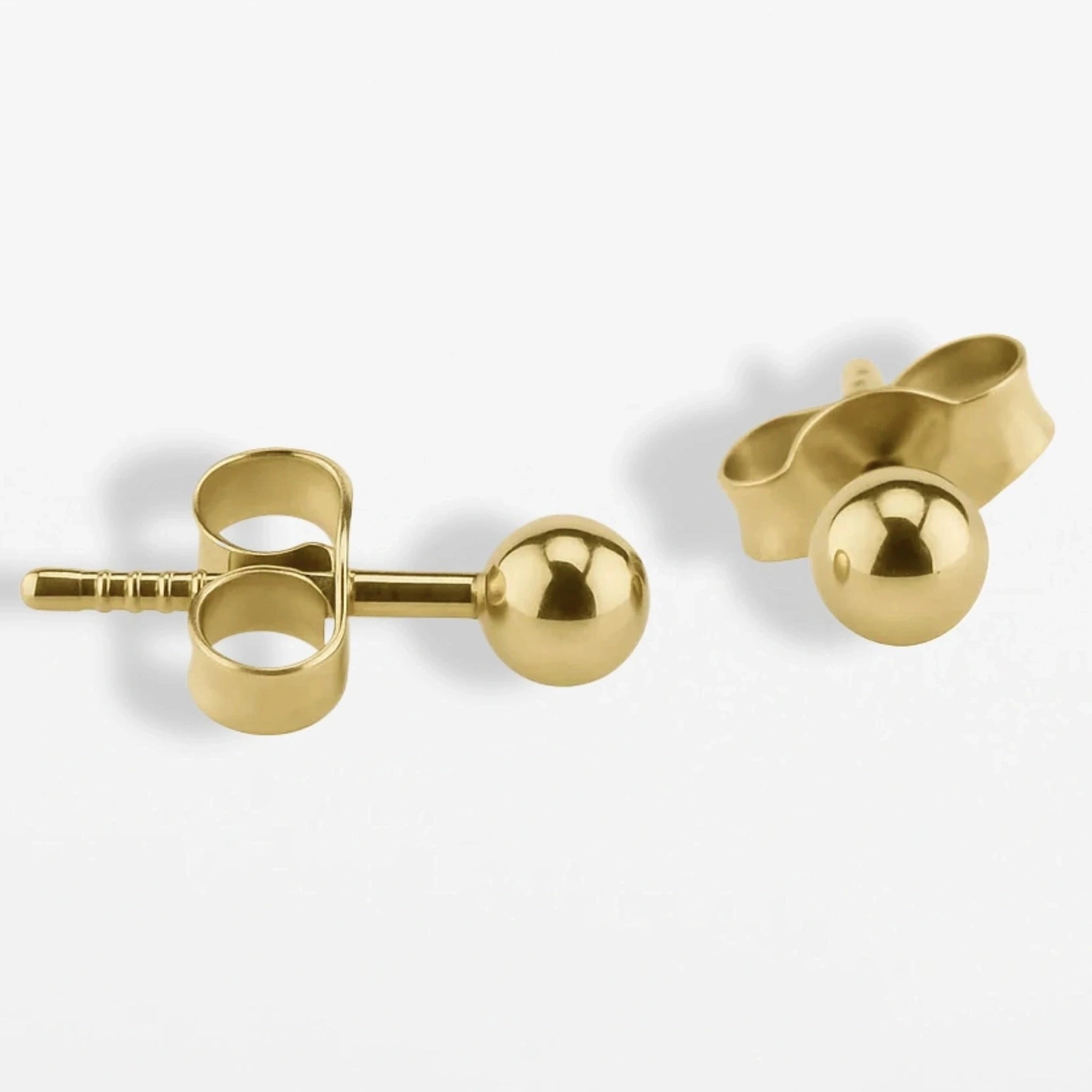 Titan Ohrstecker mit Kugel Mini