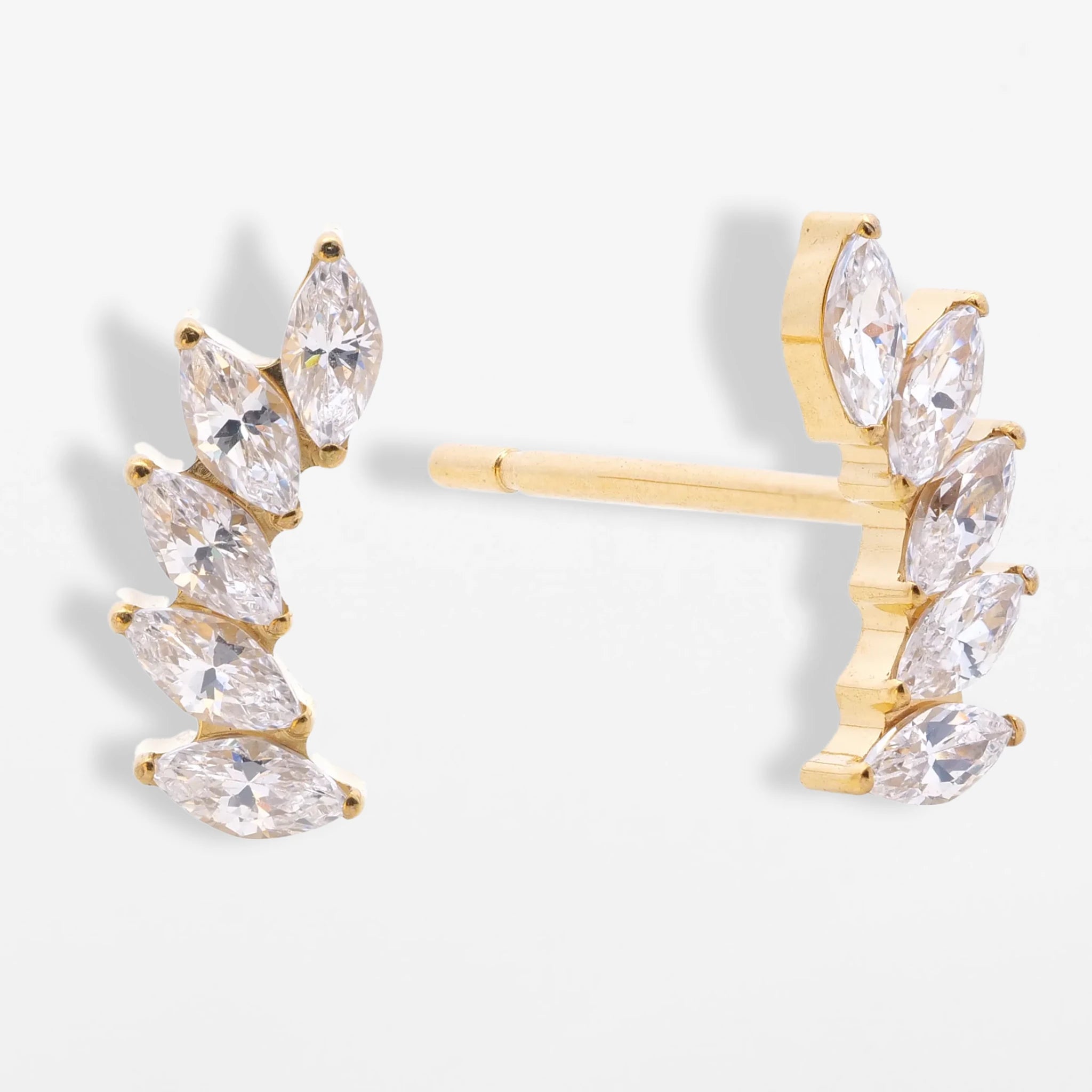 Titan Ohrkletterer Zirkonia