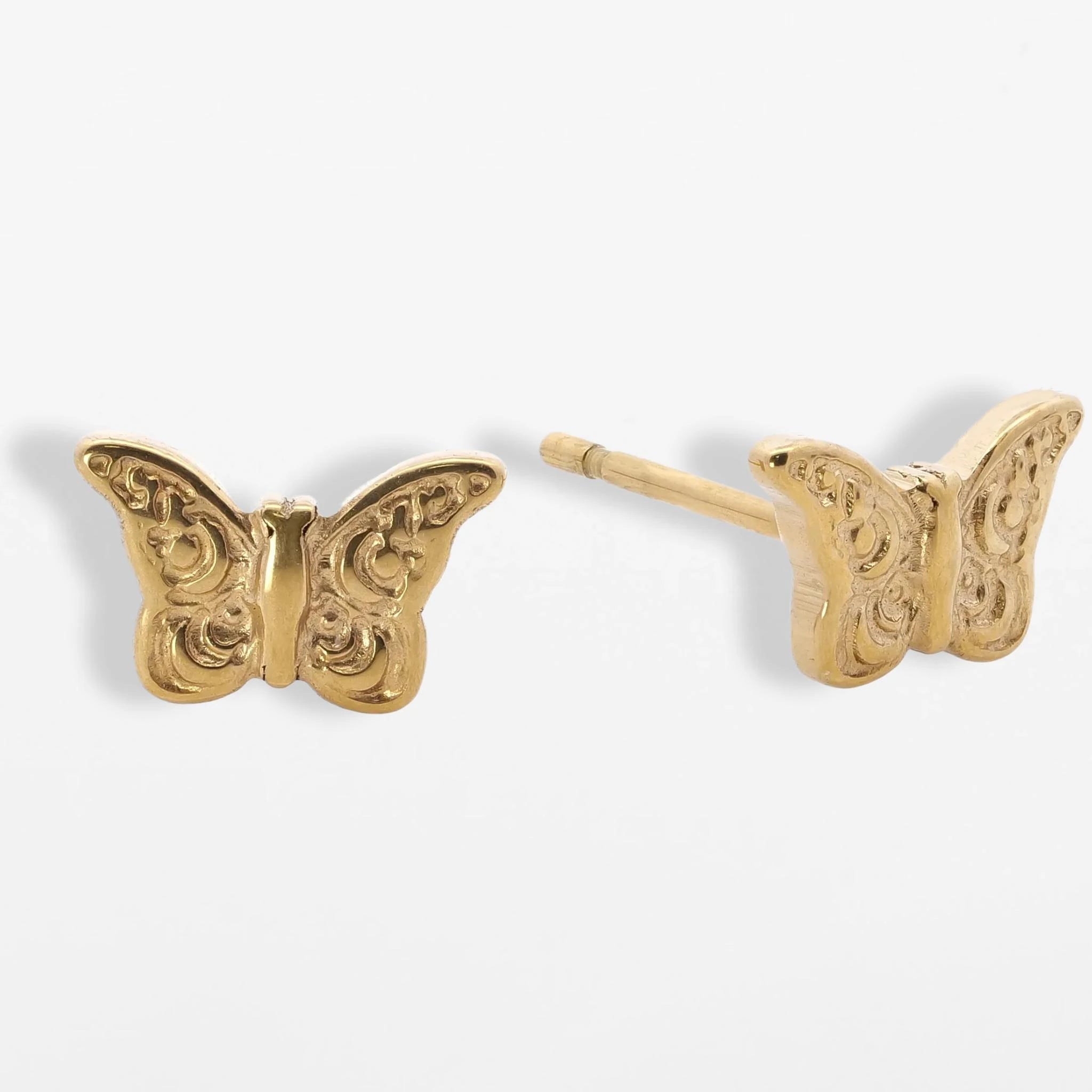 Titan Ohrstecker Schmetterling