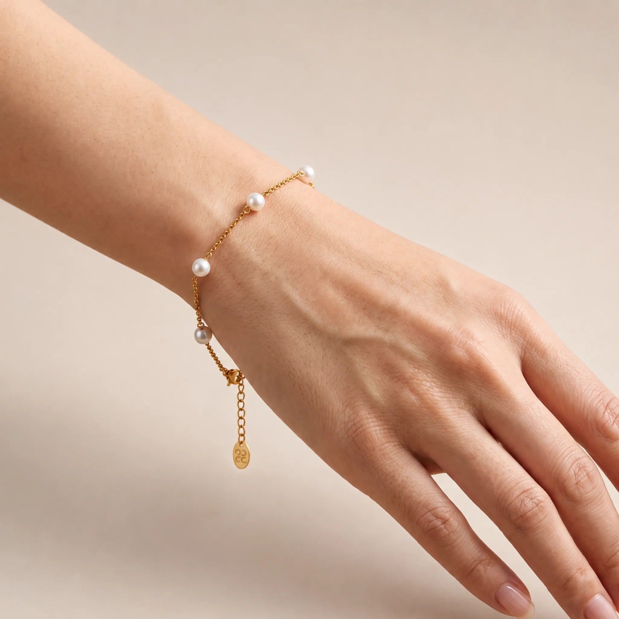 Perlen-Station-Armband