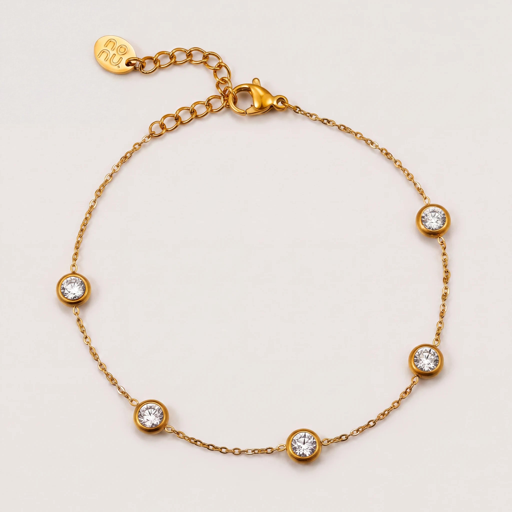 Zirkonia-Station-Armband