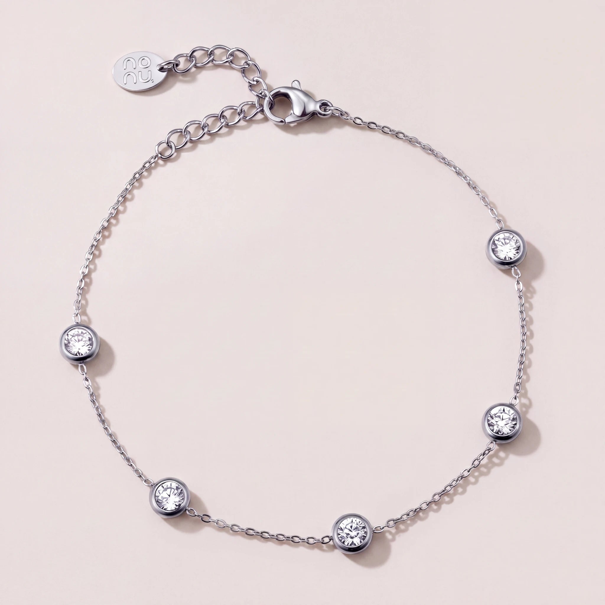 Zirkonia-Station-Armband