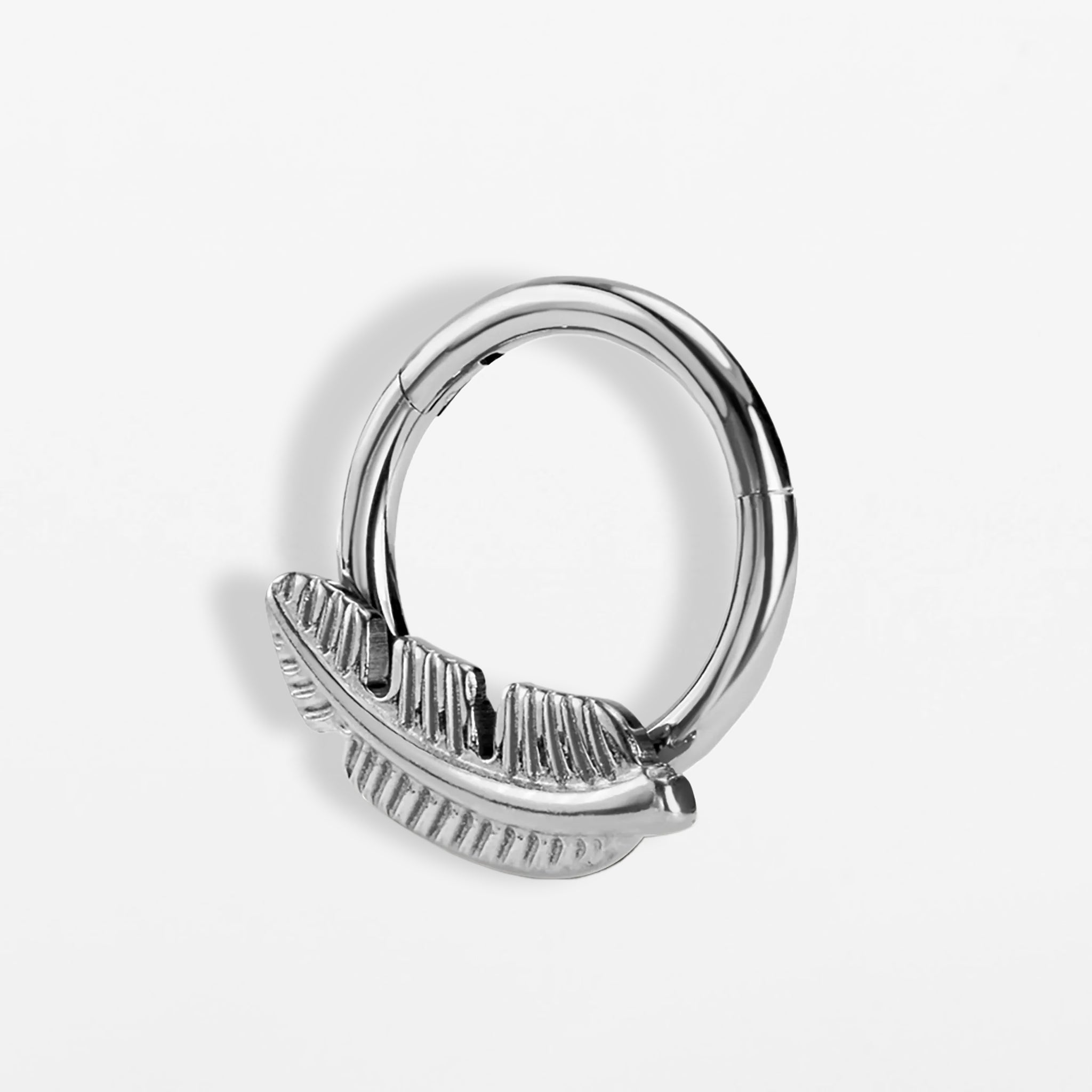 Titan Segmentring Feder (einzelnes Piercing)