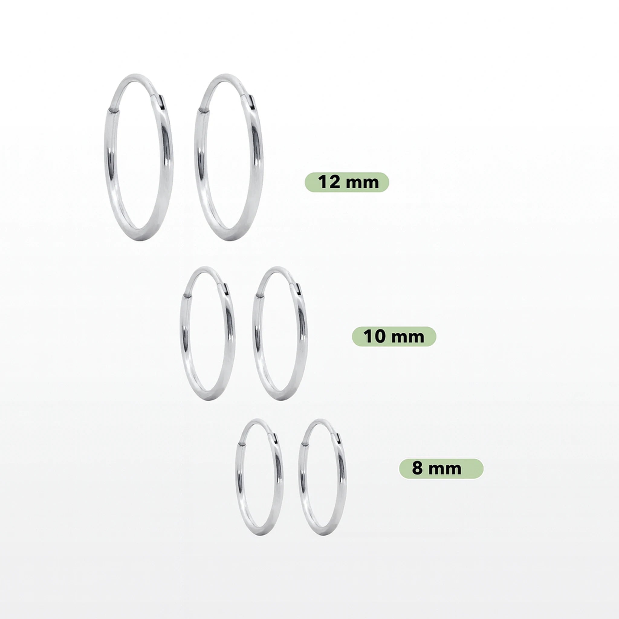 Titan Creolen Set – Slim