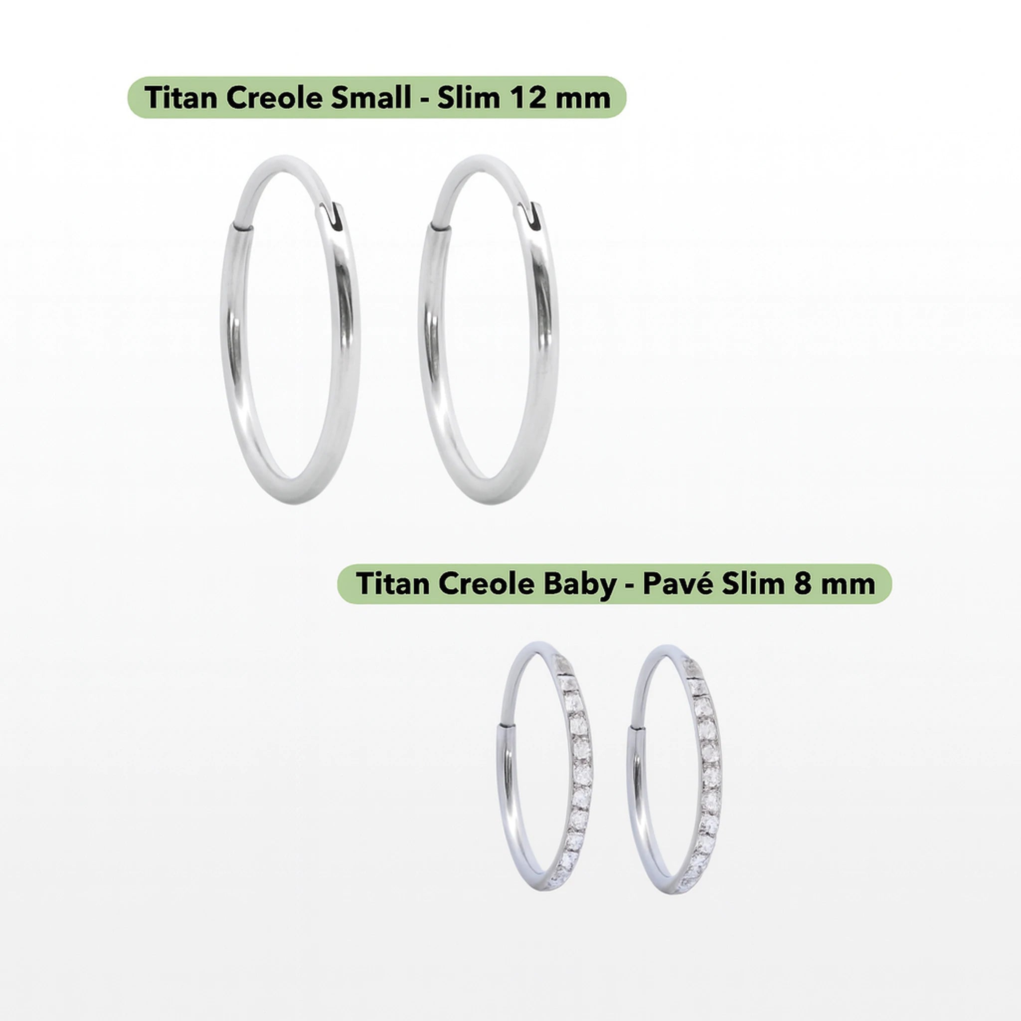 Titan Creolen Set – Duo