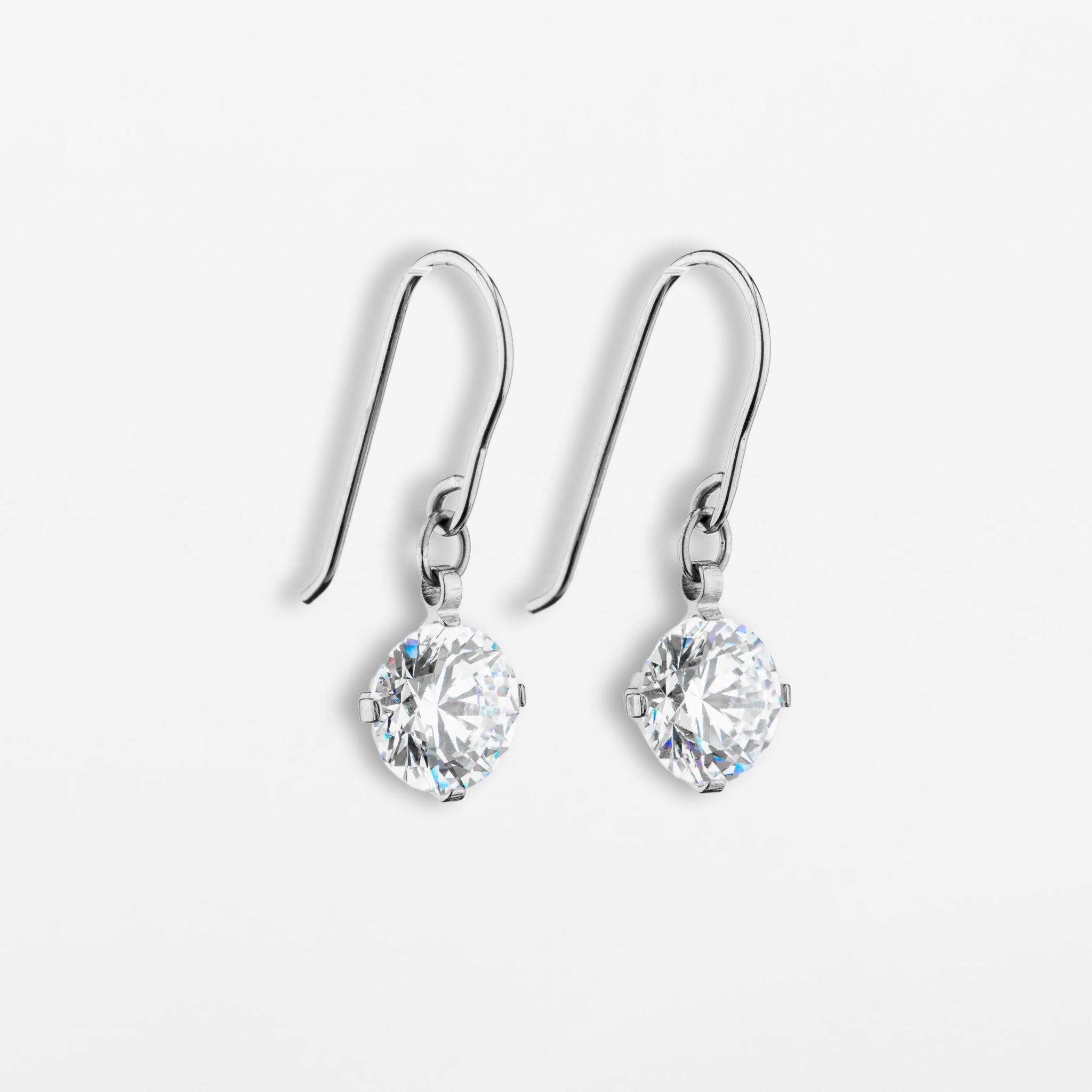 Titan Ohrhänger mit Zirkonia Swarovski®